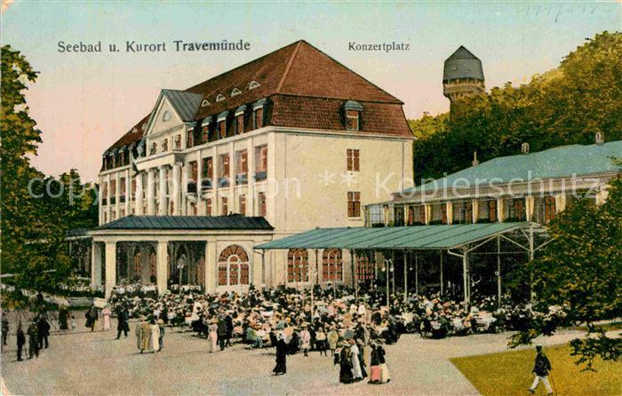 Travemuende Ostseebad Konzertplatz