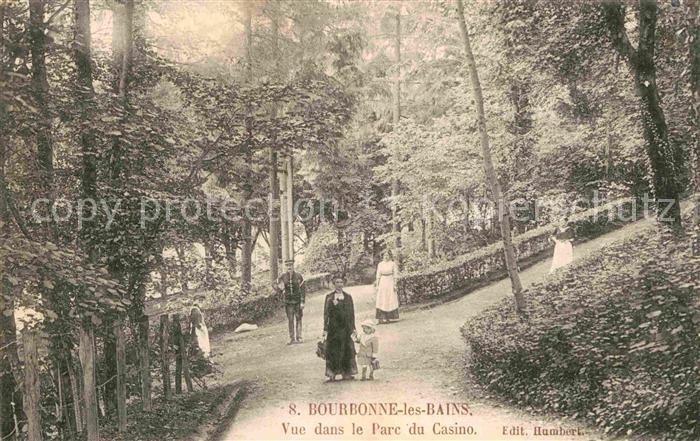Bourbonne-les-Bains Vue dans le Parc du Casino