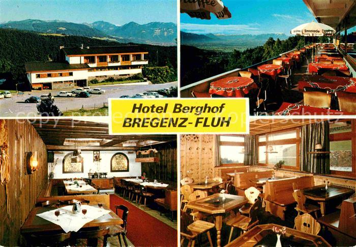 Bregenz Bodensee Berghof Fluh Hotel Restaurant Terrasse