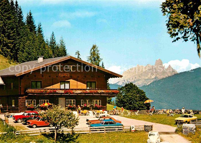 Flachau Almgasthof Sattelbauer