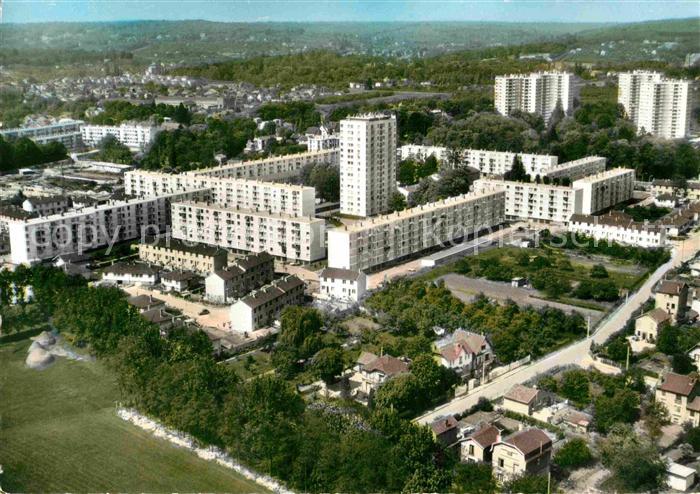 Eaubonne Fliegeraufnahme Neubausiedlung