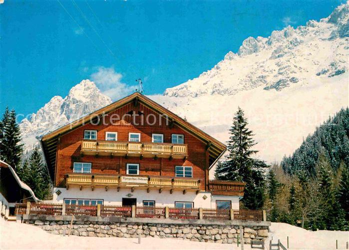 Ramsau Dachstein Steiermark Alpengasthaus Pension Edelbrunn