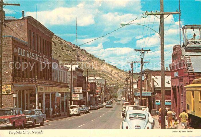 Virginia City Nevada Stadtansicht