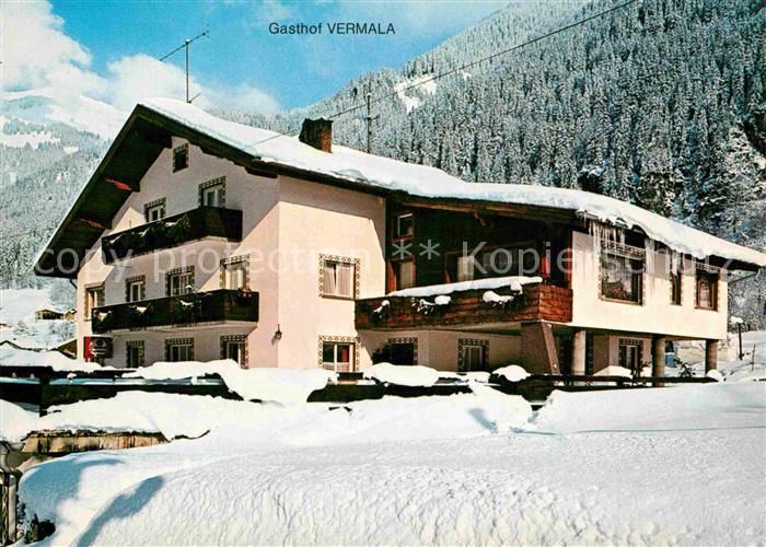 Gallenkirch Vorarlberg St Gasthof Vermala Winter