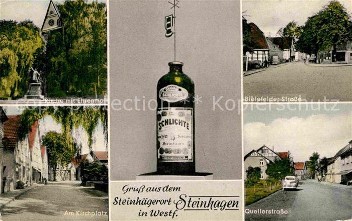 Steinhagen Westfalen Kirche Ehrenmal Kirchplatz Quellerstrasse