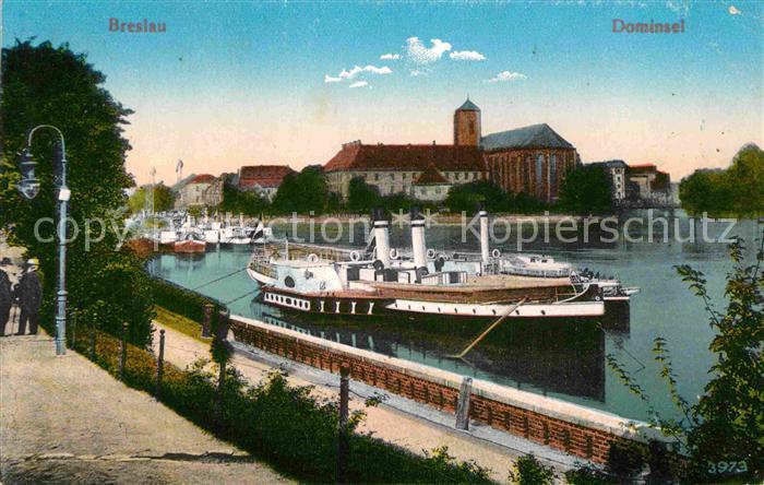 Breslau Niederschlesien 
Dominsel