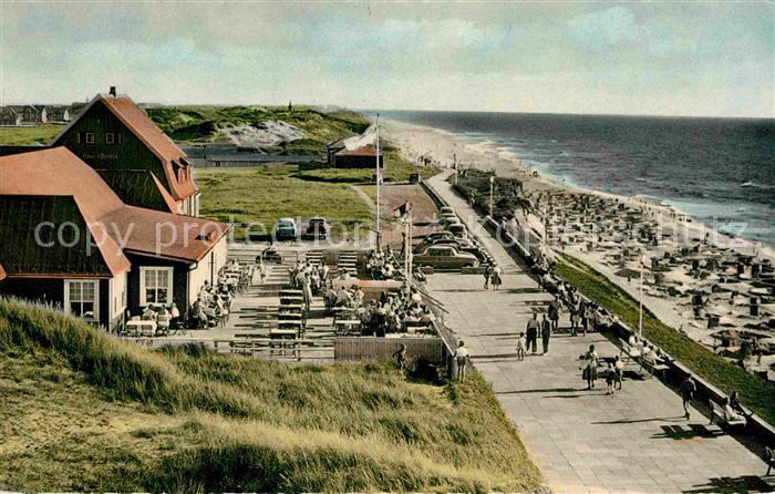 Wenningstedt Sylt Promenade Strand