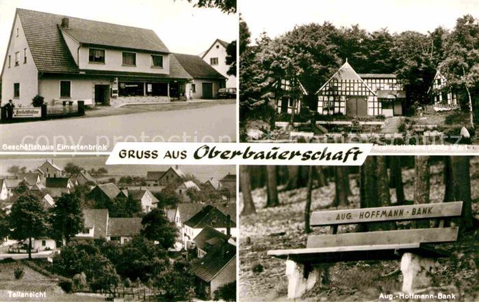Oberbauerschaft Buende Westfalen Geschaeftshaus Elmertenbrink August Hoffmann Ba