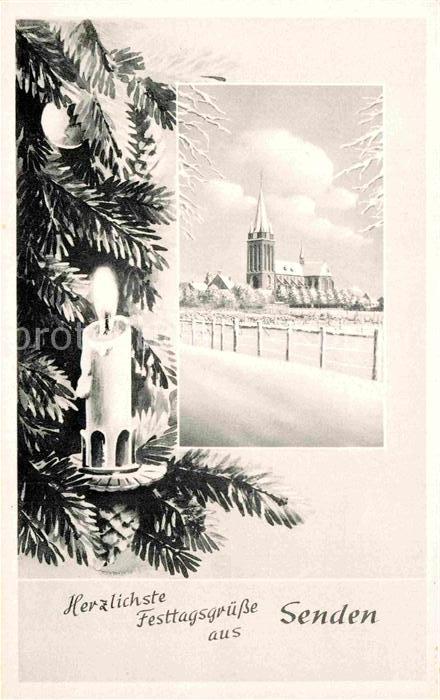Senden Westfalen Kirche Weihnachtsgruesse