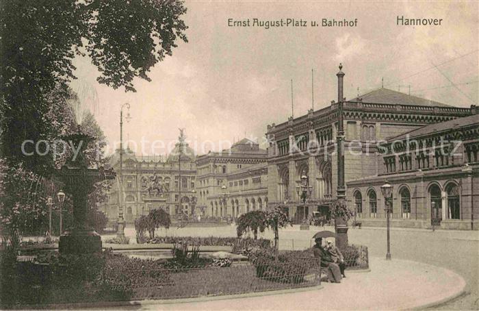 Hannover Ernst August Platz Bahnhof