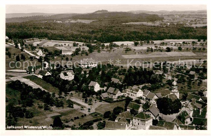 Wuestenrot Fliegeraufnahme