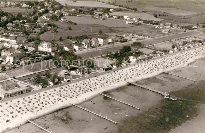 Dahme Ostseebad Fliegeraufnahme Strand
