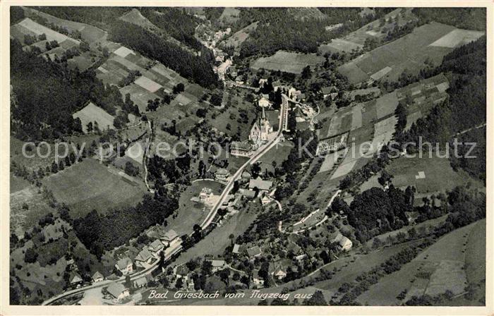 Griesbach Bad Fliegeraufnahme Kirche