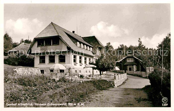 Haeusern Schwarzwald Gasthaus Albtalblick