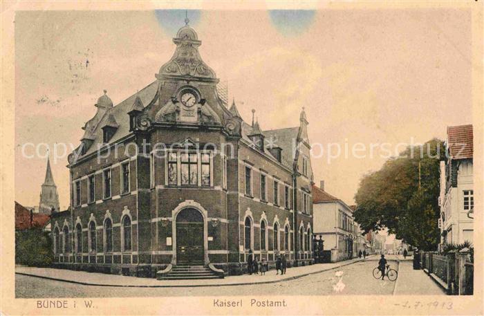 Buende Westfalen Kaiserliches Postamt