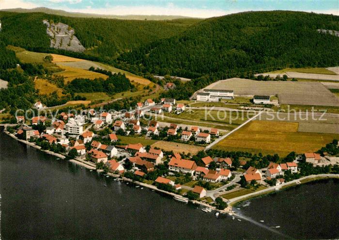 Herzhausen Edersee Fliegeraufnahme