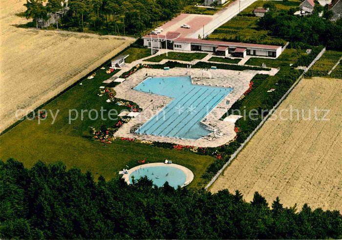 Gnarrenburg Fliegeraufnahme Waldbad