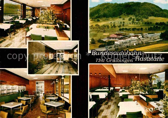 Gruibingen Bundesautobahn Raststaette
