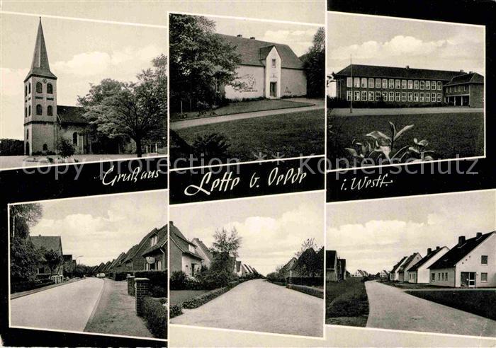 Lette Oelde Kirche Ortsansichten