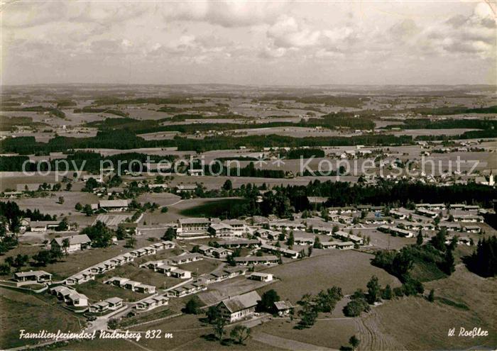 Lindenberg Allgaeu Fliegeraufnahme Familienferiendorf Nadenberg