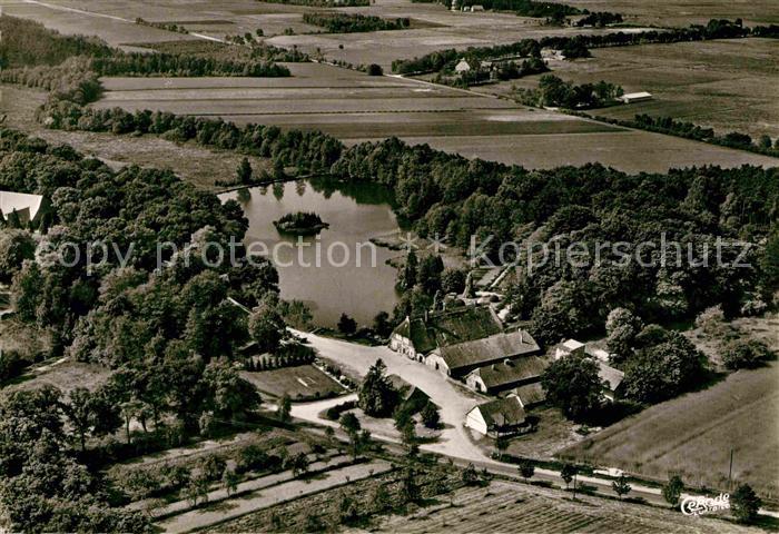 Wildeshausen Fliegeraufnahme Ausflugslokal Gut Moorbeck