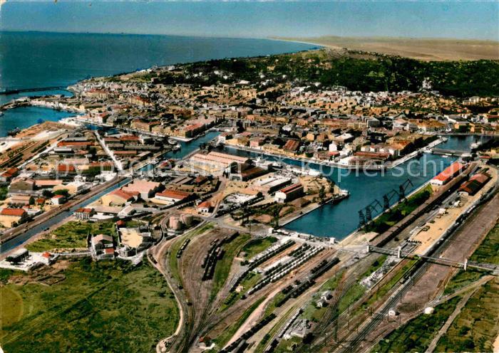 Sete Herault Fliegeraufnahme