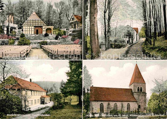Randringhausen Bad Kurhaus Ernstmeier Wilmsmeier Freilichtbuehne Kirche