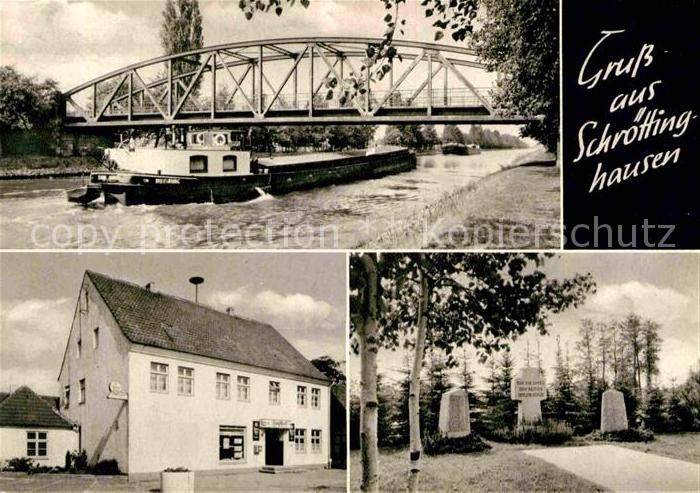 Schroettinghausen Halle Westfalen Gastwirtschaft Baeckerei Ehrenmal