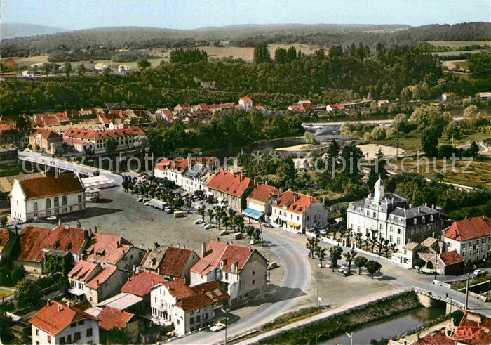 L Isle-sur-le-Doubs Fliegeraufnahme