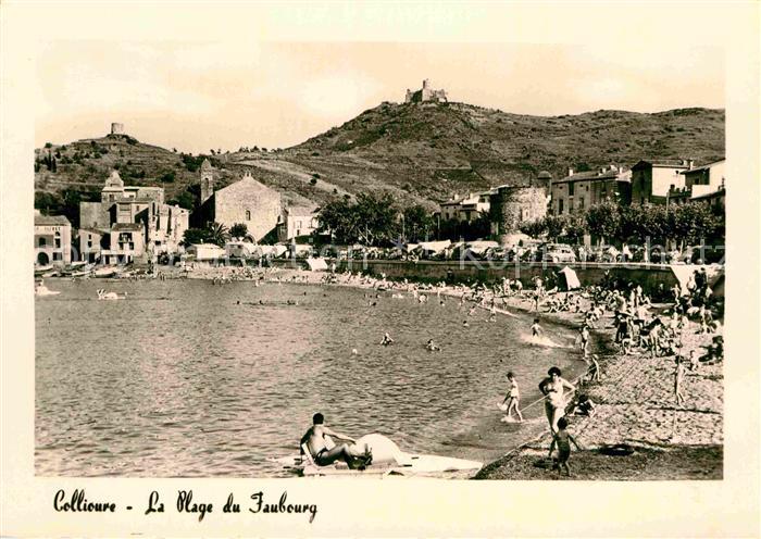 Collioure Plage du Faubourg