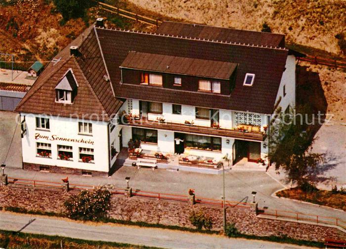 Erkensruhr Fliegeraufnahme Hotel Restaurant Zum Sonnenschein