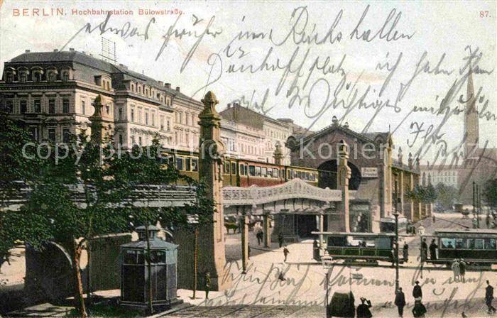 BERLIN CITY Hochbahnstation Buelowstrasse