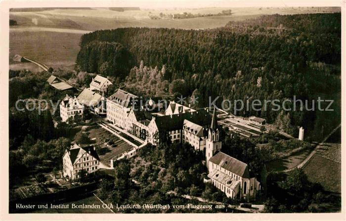 Leutkirch Fliegeraufnahme Kloster Institut Bonlanden