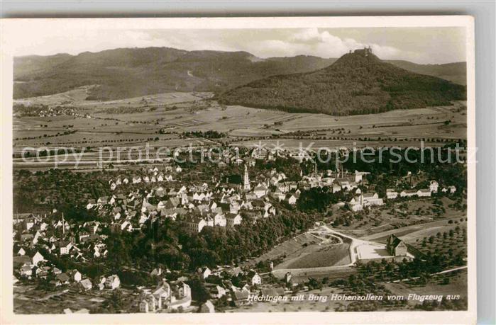 Hechingen Burg Hohenzollern Fliegeraufnahme