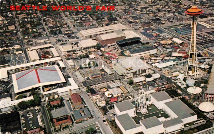 Seattle Worlds Fair Fliegeraufnahme