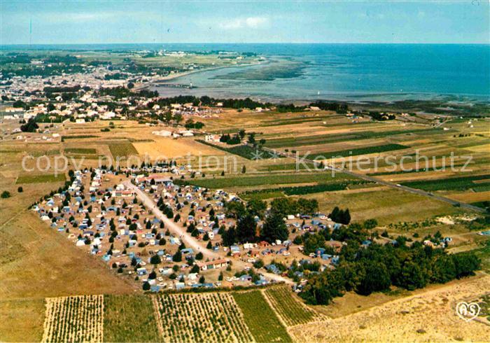 La Flotte Camping-Caravaning Les Peupliers Vue Aerienne