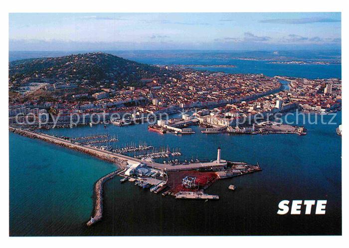 Sete Herault Vue aerienne