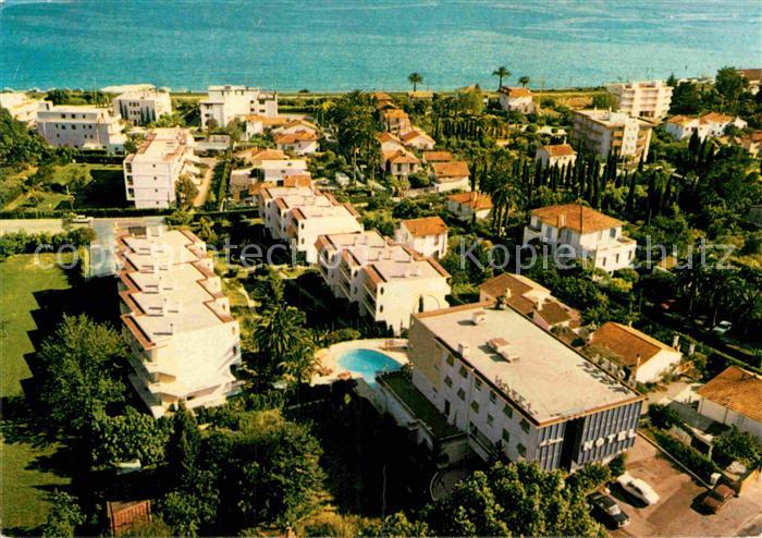 Golfe-Juan Vallauris 06 Alpes-Maritimes Hotel-Restaurant Les Jasmins Vue aerienn