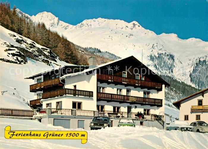 Soelden oetztal Ferienhaus Karl Gruener