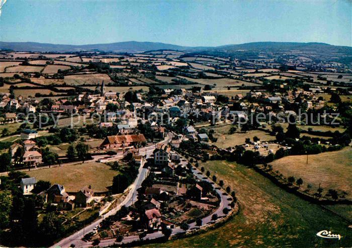 Saint-Honore-les-Bains Vue generale aerienne