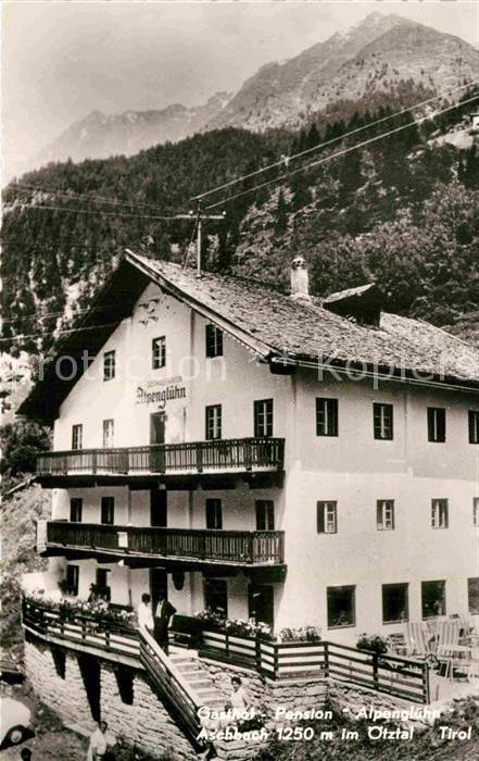 Aschbach oetztal Gasthof Pension Alpengluehn