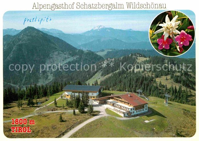 Thierbach Wildschoenau Berggasthof Schatzbergalm