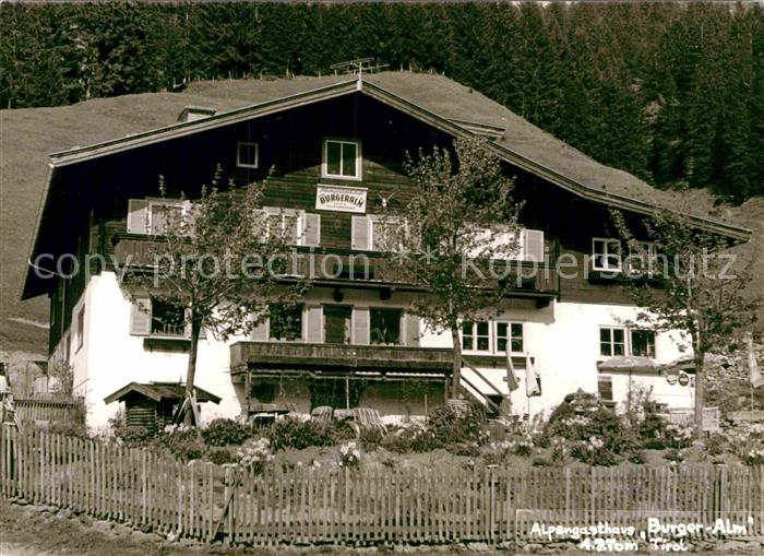 Saalbach-Hinterglemm Alpengastwirtschaft Burgeralm