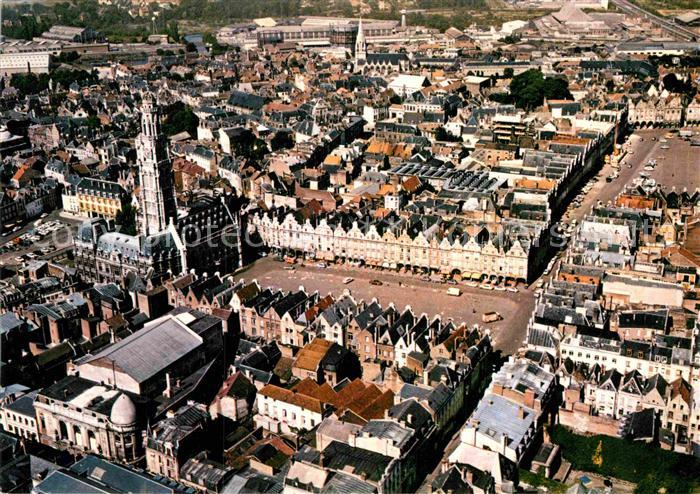 Arras Pas-de-Calais Hotel de Ville Place Heros Flugaufnahme