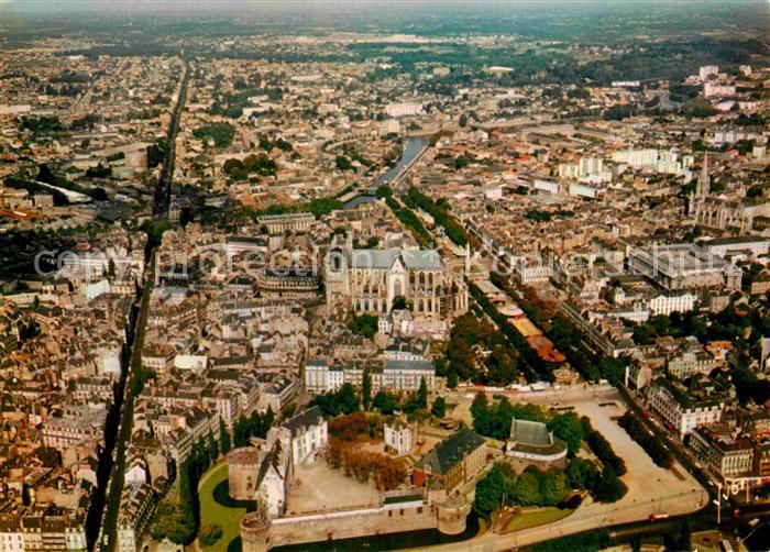 Nantes Loire Atlantique Fliegeraufnahme