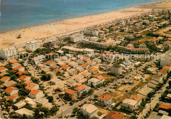 Narbonne Plage Fliegeraufnahme