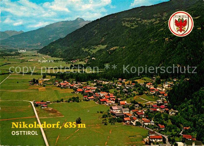 Nikolsdorf Tirol Fliegeraufnahme