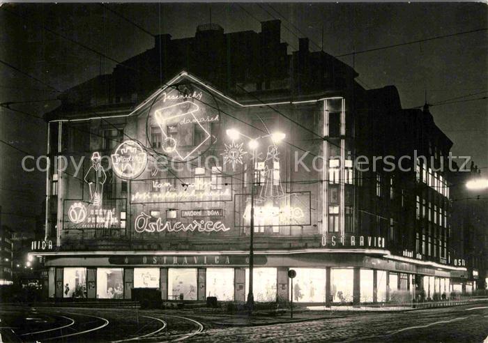 Ostrava Ostravica Nacht