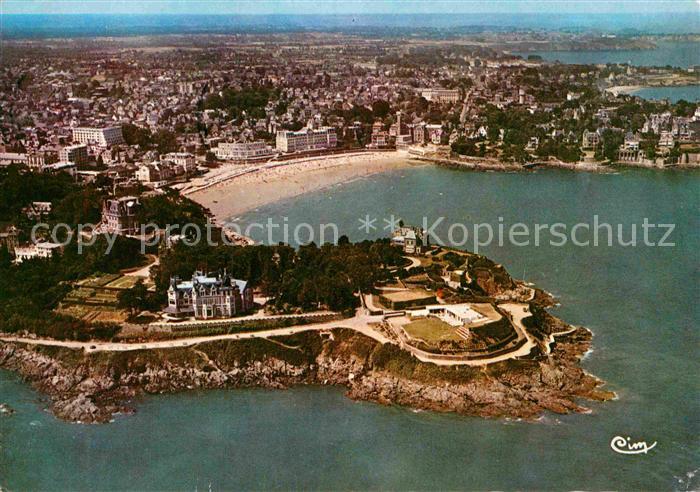 Dinard 35 Fliegeraufnahme Pointe du Moulinet Plage
