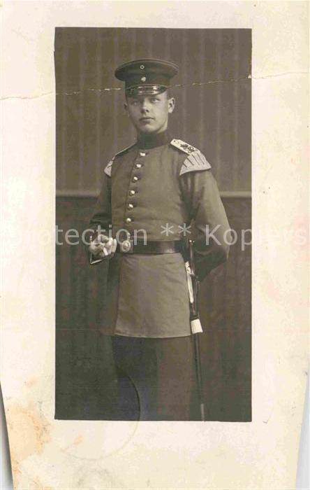 Militaria Regimente Regiment 92 Heidelberg Soldat  Beschnitten Knick